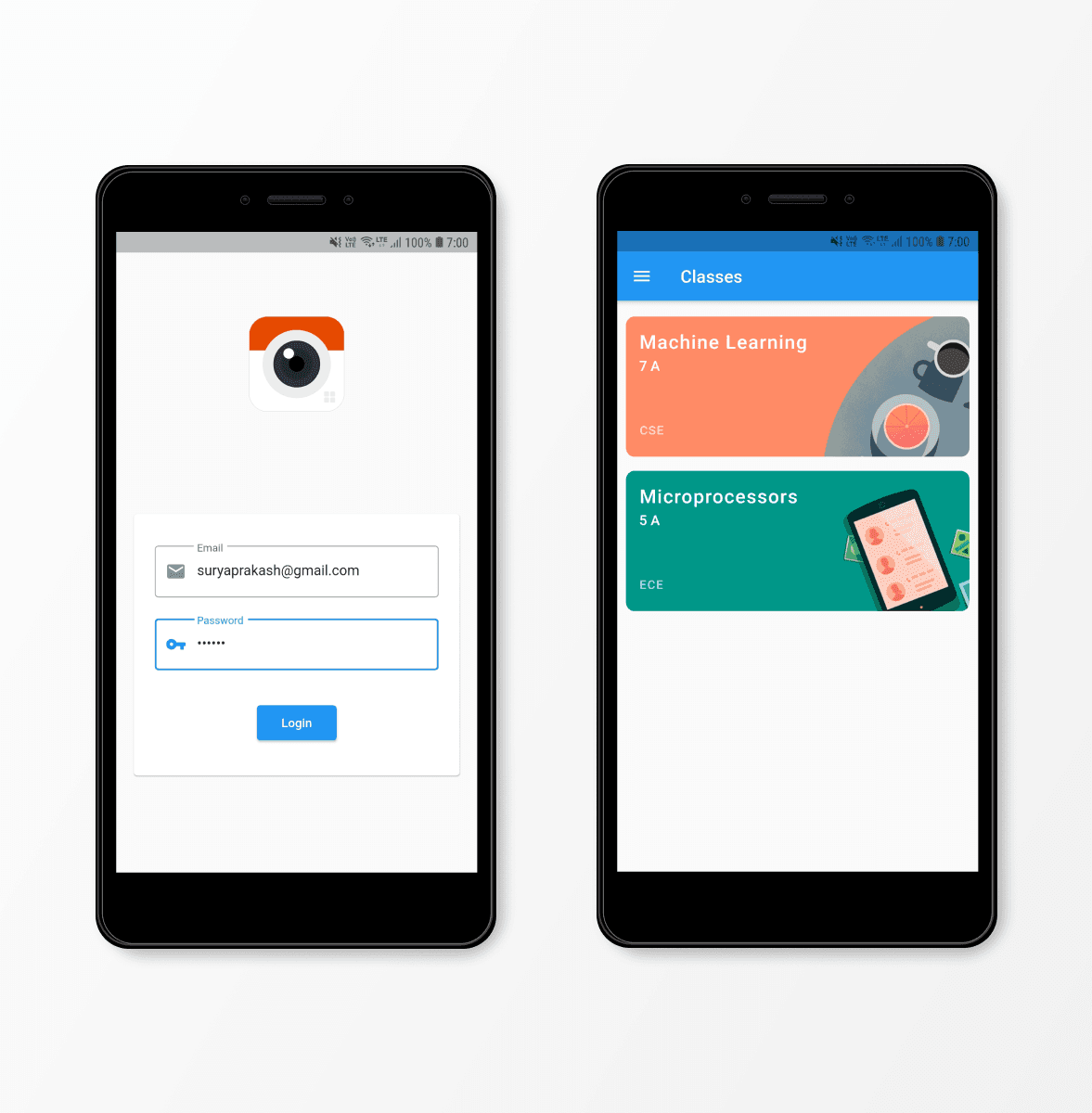 Automated Attendance via Face Recognition screenshot 1