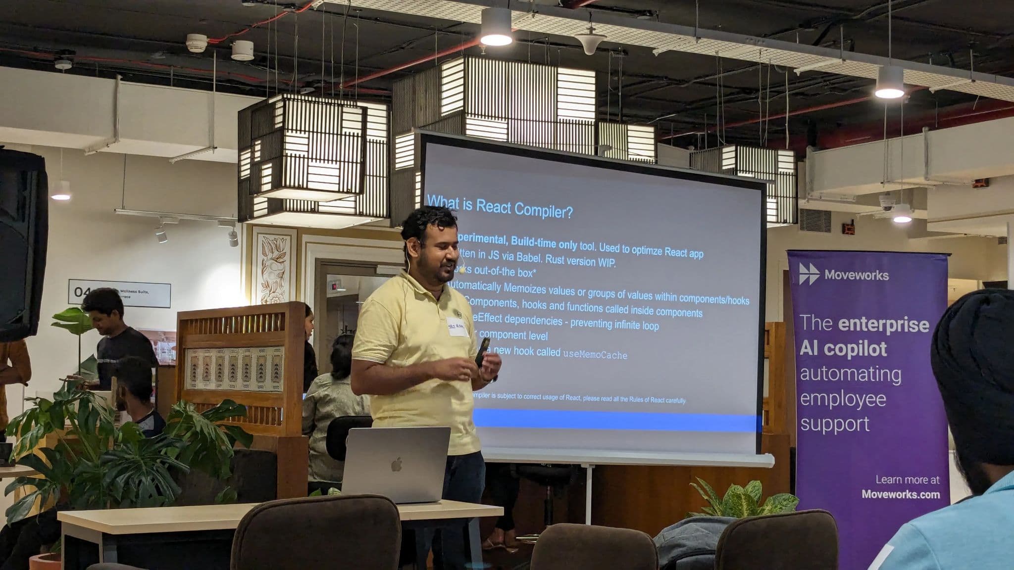 React Bangalore #78 — All new React Compiler!