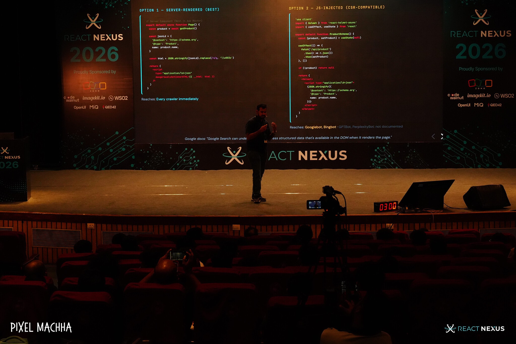 React Nexus 2026 — Structured Data and Schema Markup for Frontend Developers: SSR, CSR, and the AI Search Era